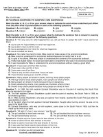 đề khảo sát chất lượng luyện thi đại học lần 3 năm học 2014 môn tiếng anh - chuyên