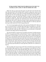 KẾ HOẠCH PHÁT TRIỂN TRUYỀN HÌNH số mặt đất KHU vực   NAM bộ của HTV (CÔNG TY TRUYỀN THÔNG HTV TMS)