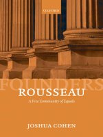rousseau a free community of equals may 2010