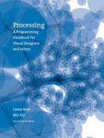 the mit press processing a programming handbook for visual designers and artists sep 2007