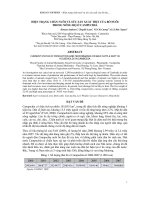 HIỆN TRẠNG CHĂN NUÔIVÀ sức sản XUẤT THỊTCỦA bò NUÔI TRONG NÔNG hộ ở CAMPUCHIA