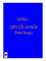 Bài giảng quản trị marketing chương 6   chiến lược sản phẩm