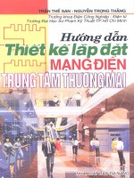 HƯỚNG DẪN THIẾT KẾ LẮP ĐẶT MẠNG ĐIỆN KHU THƯƠNG MẠI