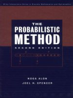 noga alon, joel h  spencer the probabilistic method   2008