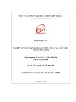 Nghiên cứu ứng dụng hệ mật trên cấp số nhân Cyclic trong hàm băm