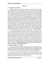 Hoàn thiện công tác kế toán nguyên vật liệu, công cụ dụng cụ tại công ty TNHH đường thành