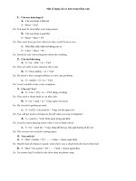 SOME BASIC SENTENCES