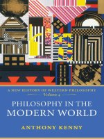 philosophy in the modern world a new history of western philosophy volume 4 jun 2007