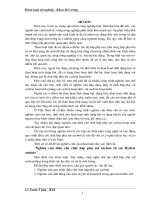 Nghiên cứu điều chế chất hấp phụ sợi cácbon từ sợi hydrat xenlulo