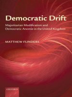 democratic drift majoritarian modification and democratic anomie in the united kingdom jan 2010