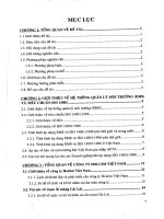 Áp dụng hệ thống quản lý môi trường theo tiêu chuẩn ISO 14001:1996 cho trạm xi măng Cát Lái, công ty Holcim Việt Nam