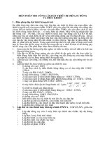 Biện pháp thi công hệ thống điện nhà máy 25MVA