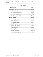 phương pháp tổ chức hs lớp 8 - thực hiện tiết thực hành ngoại khóa về môi trường môn gdcd 8