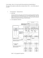 Traffic balancing and link aggregation