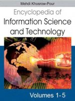 encyclopedia of information science and technology