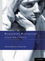 endocrine psychiatry solving the riddle of melancholia may 2010