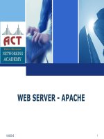 Giáo trình Học  linux webserver