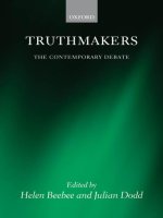 truthmakers the contemporary debate oct 2005