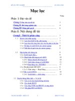 Đồ án tốt nghiệp môn trang bị điện tử