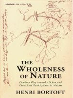 the wholeness of nature - bortoft, henri