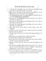 Câu hỏi ôn tập xã hội học đại cương