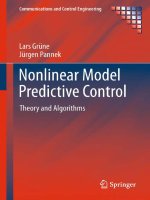 Nonlinear Model Predictive Control: Theory and Algorithms (repost)