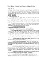 chuyên đề dạy học bằng thí nghiệm hóa học