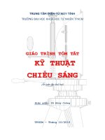 Giáo trình thiết kế chiếu sáng