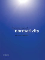 the nature of normativity aug 2007