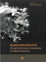 nanotherapeutics. drug delivery concepts in nanoscience, 2009, p.293
