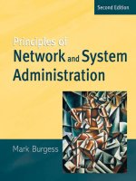 principles of network and system administration