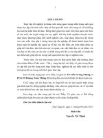 Khảo sát sinh trưởng và mức độ cảm nhiễm một số bệnh ở gà Mèo