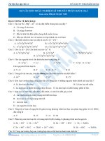 165 câu hỏi trắc nghiệm hóa học phần kim loại