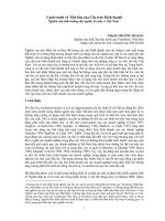 Cạnh tranh và tiến hóa của cấu trúc kinh doanh.Nghiên cứu tình huống cho ngành xe máy ở Việt nam