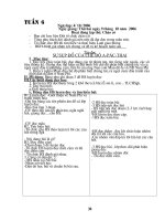 Giáo án tuần 6 lớp 5