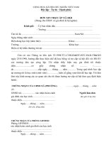 biểu mẫu đơn TCXH đói nghèo