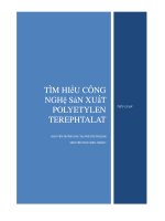 tìm hiểu công nghệ sản xuất polyetylen terephtalat