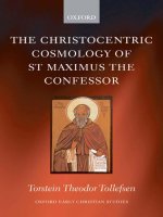 the christocentric cosmology of st maximus the confessor oct 2008