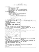 Giáo án kĩ thuật lớp 5