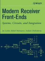 modern receiver front-ends systems, circuits, and integration