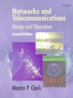 networks and telecommunications design and operation