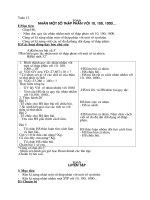 Giáo án Toán lớp 5