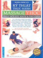 Kỹ thuật thực hành massage
