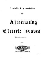 symbolic representation of alternating electric waves by eric dollard