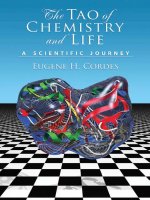the tao of chemistry and life a scientific journey jun 2009