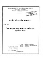 Điều khiển hệ thống ATS cho sân vận động bằng PLC