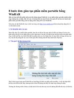 8 bước đơn giản tạo phần mềm portable bằng winrar