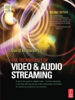 the technology of video and audio streaming