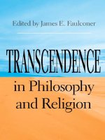 indiana university press transcendence in philosophy and religion jun 2003