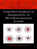 controlled synthesis of nanoparticles in microheterogeneous systems